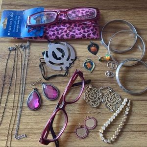 Big Jewelery Lot necklaces earrings bracelets
